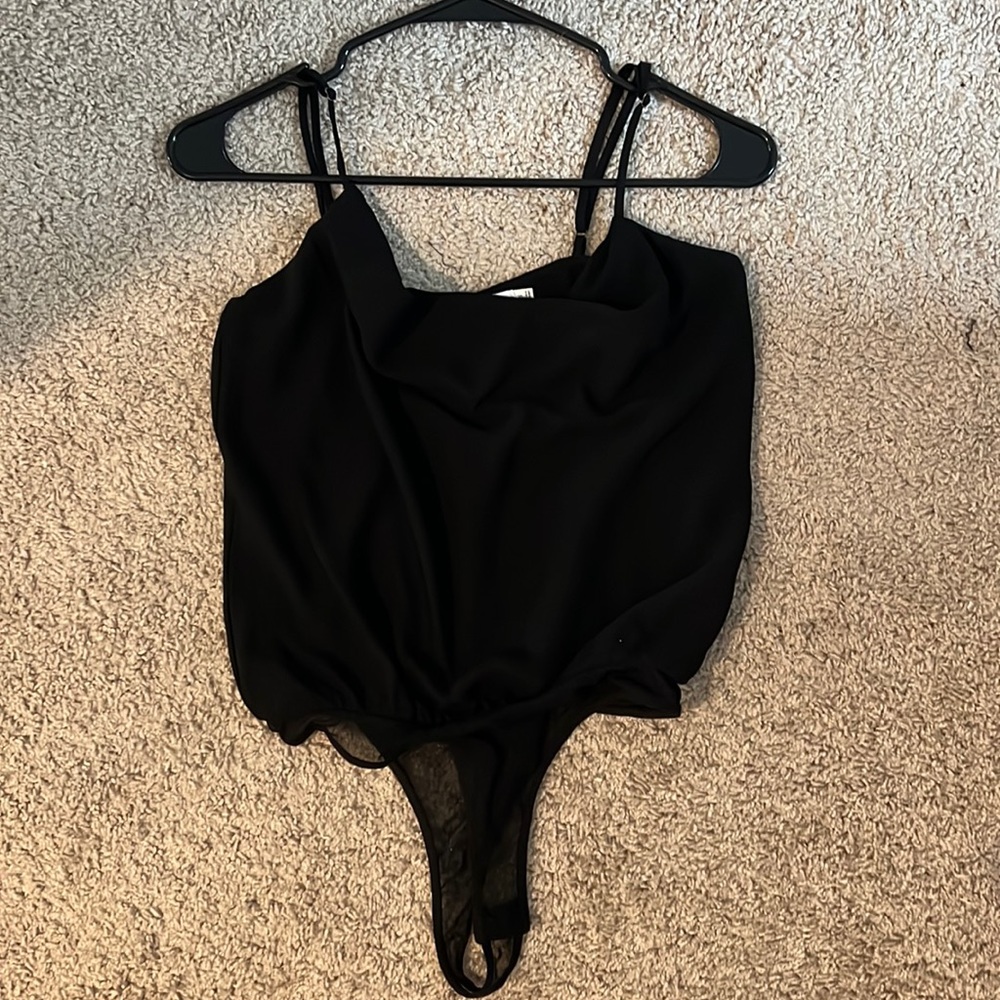 ASTR the Label cowl neck bodysuit